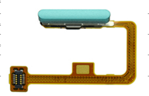 For Xiaomi Mi 11 Lite / Mi 11 Lite NE / Finger print sensor flex cable With Power Flex Cable Green (Premium OEM)(SKU:1481283)