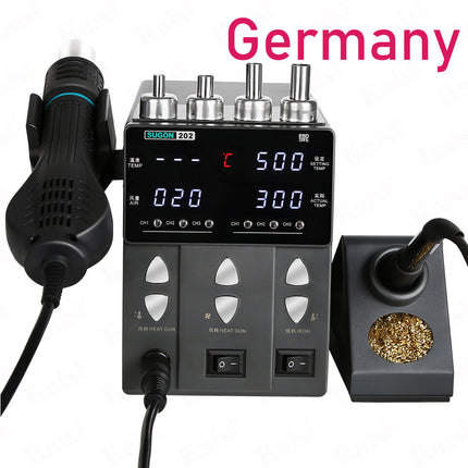 SUGON 202 2in1 Hot Air and Soldering Station ***DE Warehouse***