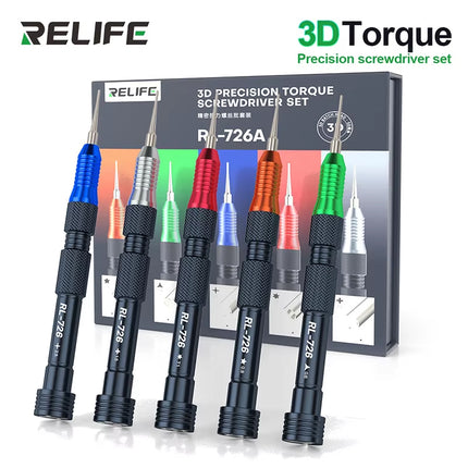 RELIFE RL-726A 3D Torque Screwdriver Set Anti Slippage Prevent Over-force(SKU:1560518)