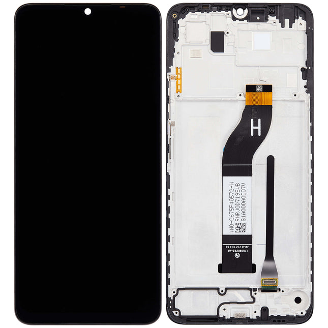 For Xiaomi Redmi 13C | LCD Assembly With Frame | Black (Refurbished)