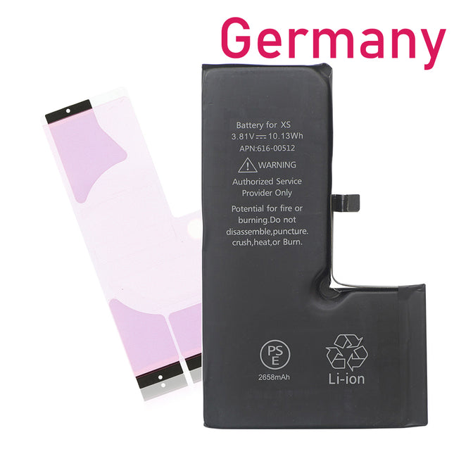 For iPhone Xs Battery With Sticker / Adhensive (Premium OEM) (OH-BOX) ***DE Warehouse***