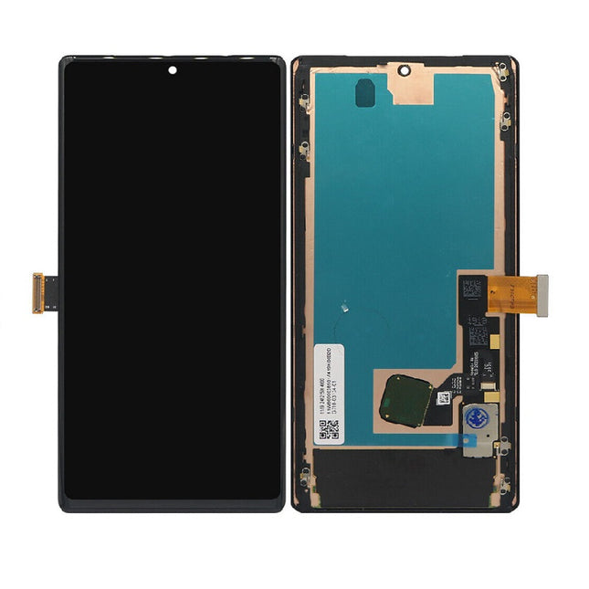 For Google Pixel 6 Pro|LCD Assembly with Frame|Black(Refurbished)