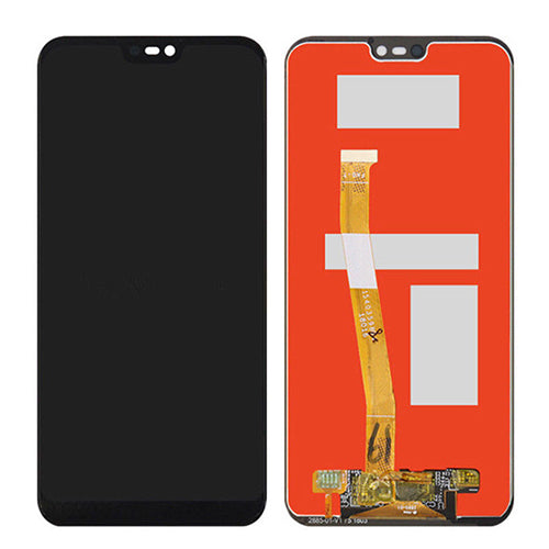 For Huawei P20 Lite LCD Assembly / no logo / Nova 3E Black ( Refurbished ) (SKU:1091459)