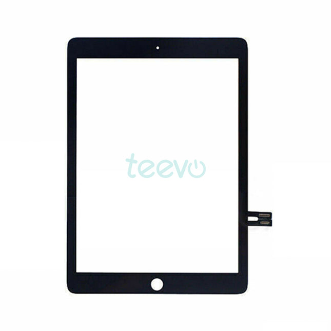For iPad 6/Air 2018 | Touch/Digitizer with camera bracket/adhesive | Black(Premium OEM)