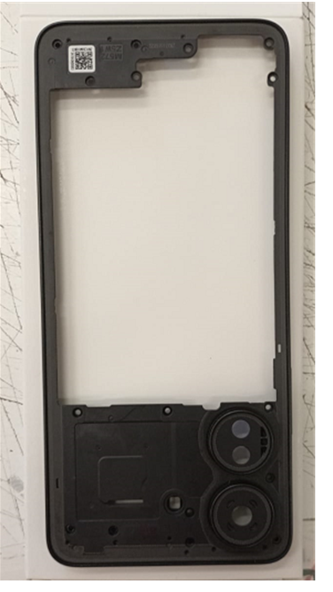 For Xiaomi Redmi 13C 4G Camera Lens With Frame / With Sticker/With Middle Frame Black (Premium OEM)(SKU:1561125)