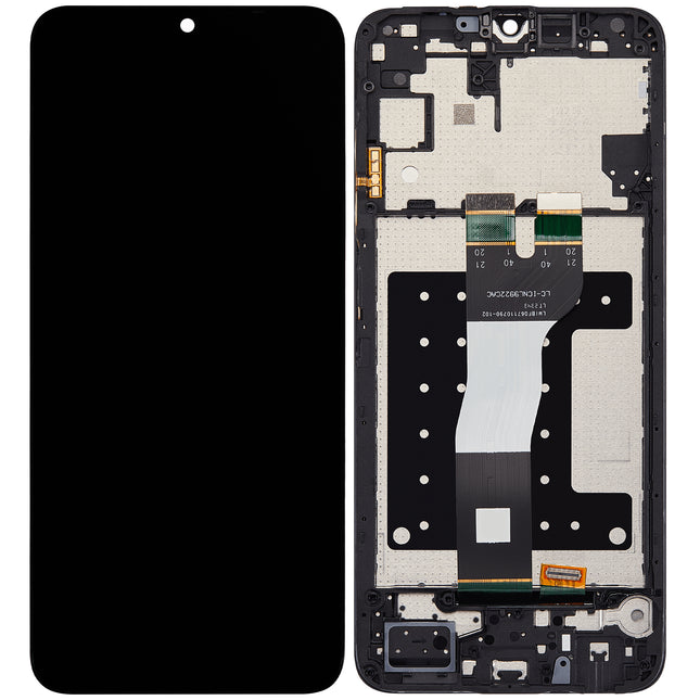 For Samsung Galaxy A05S/A057F LCD Assembly With Frame Black (Refurbished)(SKU:1554229)