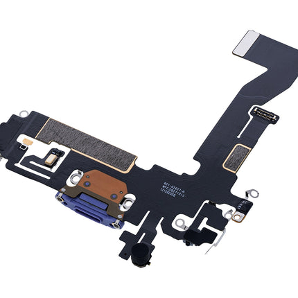 For iPhone 12 Charge Port Flex Cabe Purple(Refurbished)(SKU:1479624)