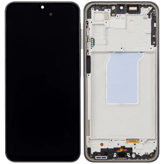 For Samsung Galaxy A26 5G OLED assembly with Frame Black (SKU:1564478)