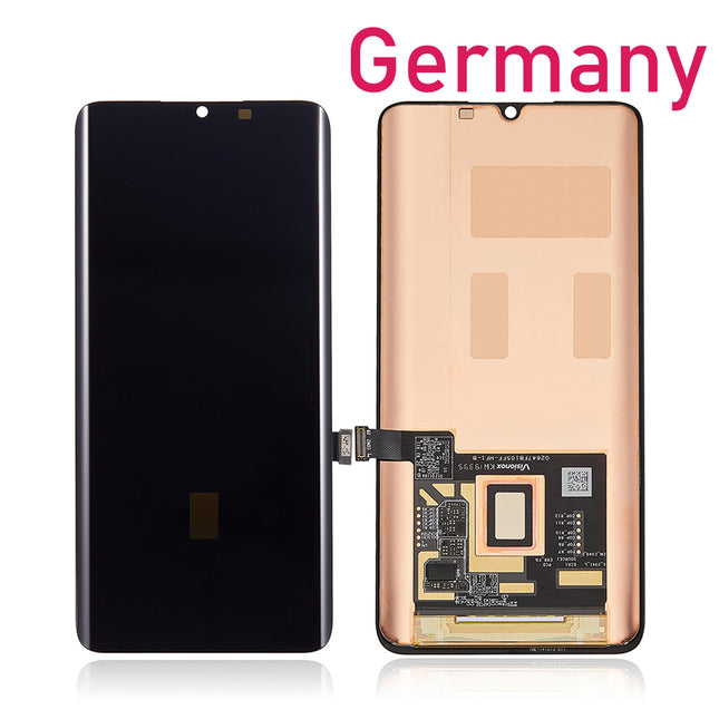 For Xiaomi Mi Note 10 OLED Assembly / Mi Note 10 Lite / Mi Note 10 Pro / CC9 Pro Black (Premium OEM)***DE Warehouse***(SKU:1507016)