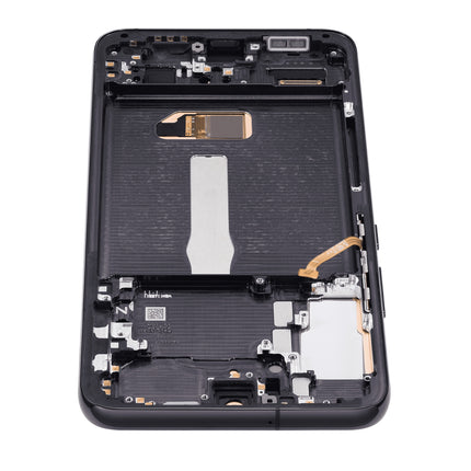 For Samsung Galaxy S22+ 5G Chxina edition / F version 5G OLED Assembly With frame / black  (Aftermarket Plus)(SKU:1559861