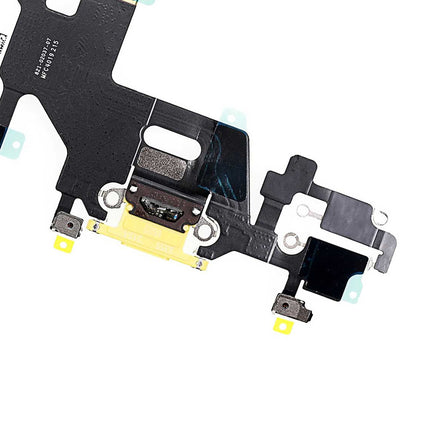 For iPhone 11 Charge Port Flex Cabe Yellow(Aftermarket Plus)(SKU:1477554)
