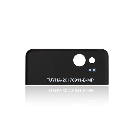 For Google Google Pixel 2 Back Cover(Top Half Cover) Black(Premium OEM)(SKU:1090944)