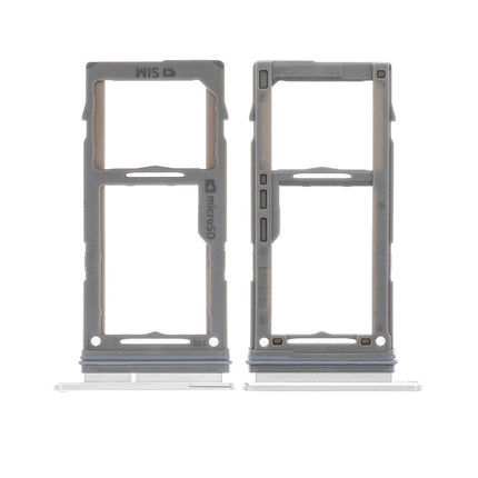 For Samsung Galaxy S10/G973/S10+ Sim Card Tray/Single Card White(Premium OEM)(SKU:1113110)