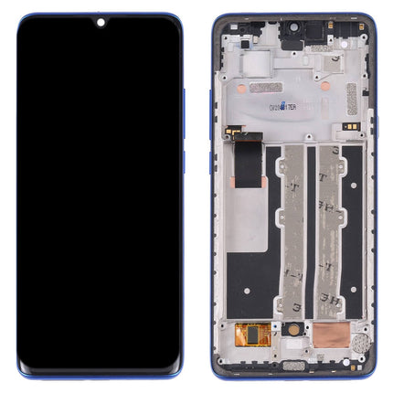 For TCL 10 Plus/T782  |  LCD Assembly with Frame  |  Blue ( Premium OEM ) 