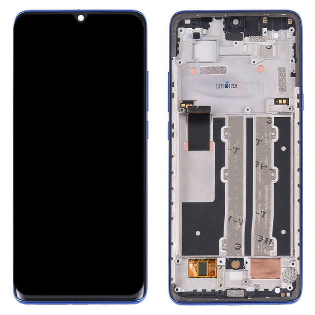 For TCL 10 Plus/T782  |  LCD Assembly with Frame  |  Blue ( Premium OEM ) 