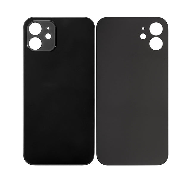 For iPhone 12 | Lens for back cover/Big Camera Hole/No Logo | Black(Aftermarket Plus)