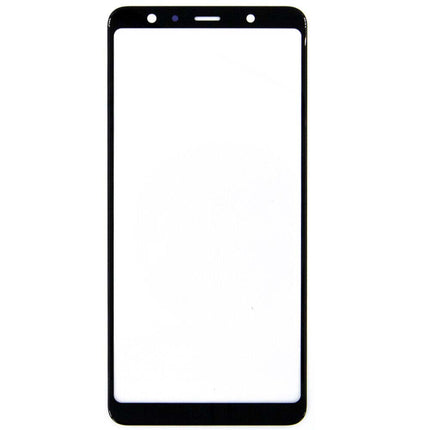For Samsung Galaxy A7 2018/A750 | Front Glass/Lens With OCA | Black(Aftermarket Plus)