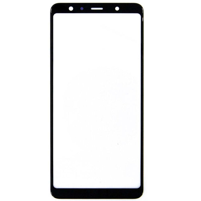 For Samsung Galaxy A7 2018/A750 | Front Glass/Lens With OCA | Black(Aftermarket Plus)