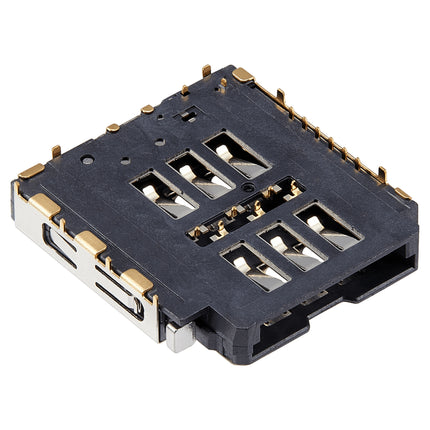 For iPhone 15 pro Sim Card Reader Flex Cable/Single Card/15 Pro Max Premium OEM (SKU:1563056)