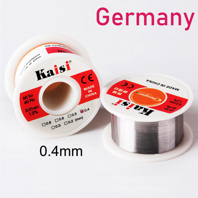 Kaisi  Soldering tin wire(50g)|0.4mm***DE Warehouse***