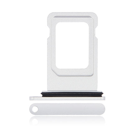 For iPhone XR | Sim Card Tray/Dual Sim Card | White(Premium OEM)