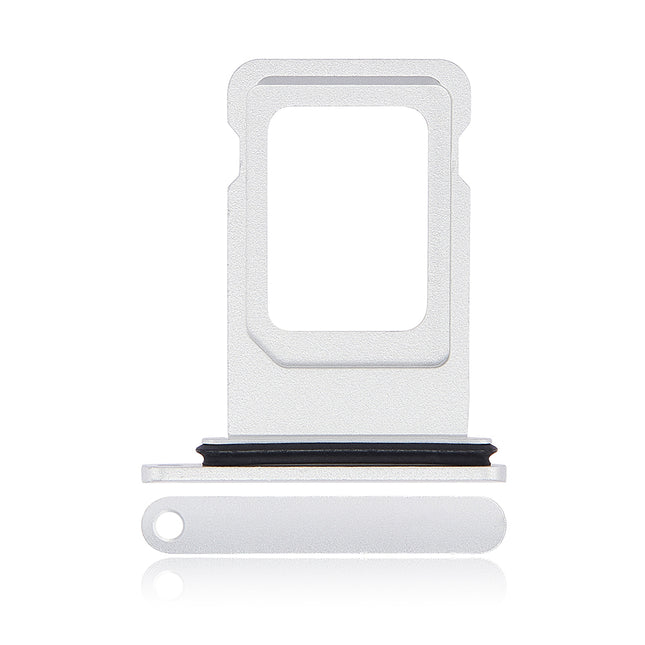 For iPhone XR | Sim Card Tray/Dual Sim Card | White(Premium OEM)