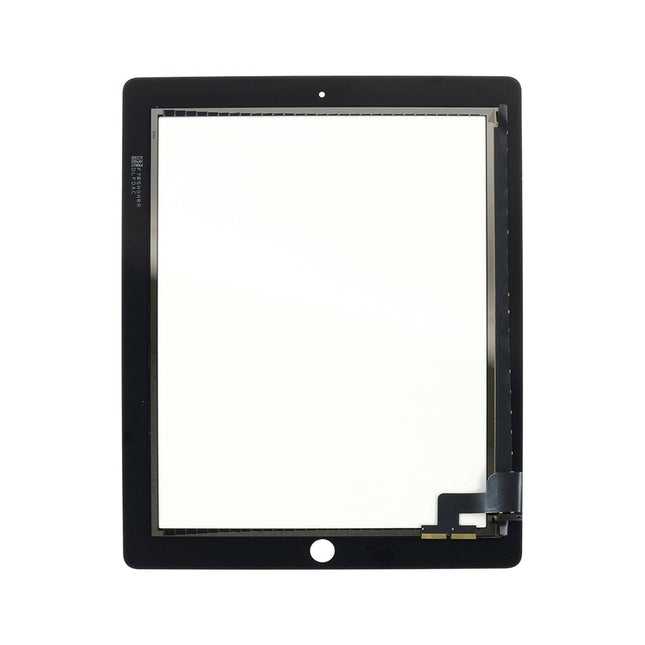 For iPad 2 | Touch/Digitizer with adhesive | Black(Aftermarket)