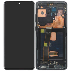 For Samsung Galaxy S20+/G985 OLED Assembly With Frame /S20+ 5G Black(Aftermarket Plus)(SKU:1506246)
