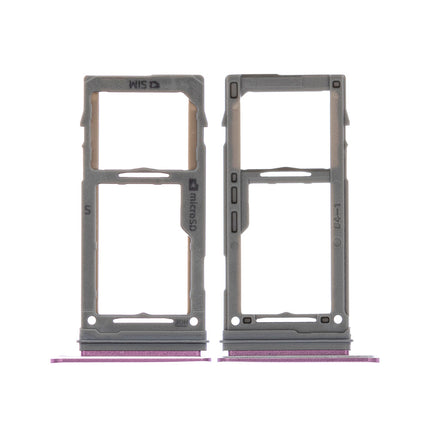 For Samsung Galaxy S9/G960F/G965F/pink Sim Card Tray/Single Card Purple(Premium OEM)(SKU:1087352)