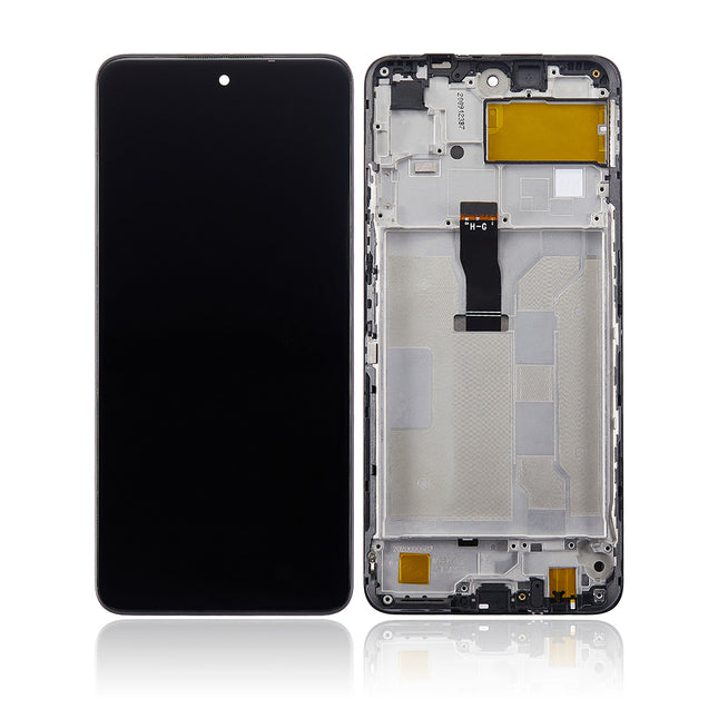 For Huawei P Smart 2021 | LCD Assembly With Frame | Black(Refurbished)