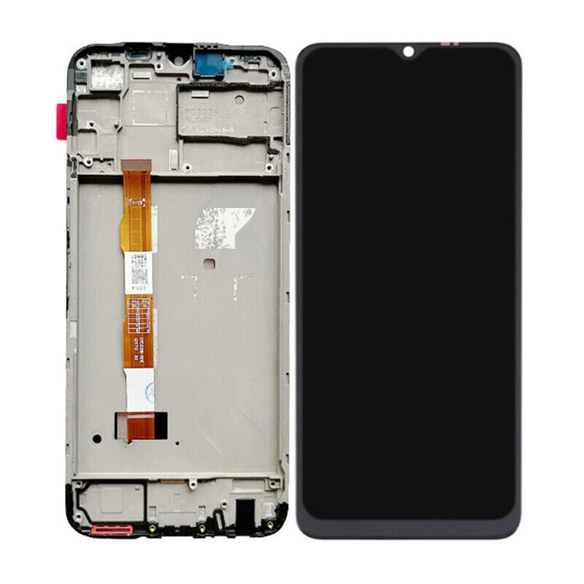 For vivo Y11S | LCD Assembly with Frame | Black(Refurbished)
