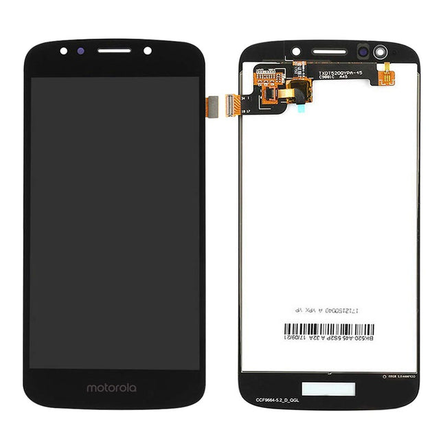 For Motorola E5 Play Go | LCD Assembly(No Logo) | Black(Refurbished)