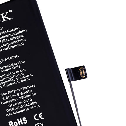 DHLK for iPhone 12 mini Battery with sticker High Capacity 2520 mAh ***DE warehouse***(SKU:1554439)
