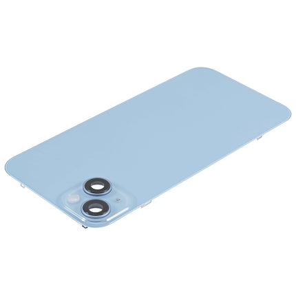 For iPhone 14 Plus Lens for back cover With bracket and back camera lens / Magnetic Blue (Aftermarket Plus)(SKU:1506295)
