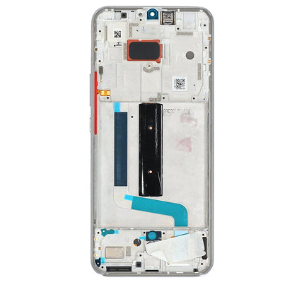 For xiaomi 10T Lite LCD Assembly With Frame Blue(Refurbished)(SKU:1453055)
