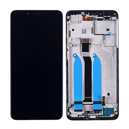 For Xiaomi Redmi 6/6A | LCD Assembly With Frame/Sensor Flex | Black(Refurbished)