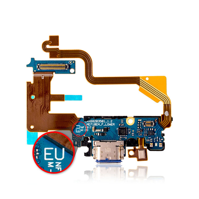 For LG G7/G7 ThinQ | Charge Port Flex Cable/For Europe Version | (Premium OEM)
