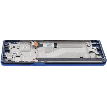 For Motorola G Stylus 2022 LCD assembly with Frame/XT2211/4G Blue (SKU:1565273)