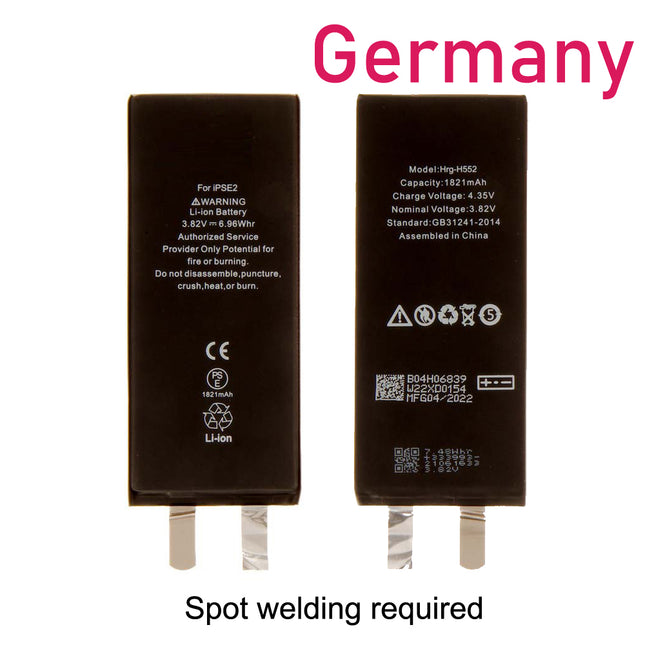 For iPhone SE 2020 Battery Cell Without Flex Cable / 1821mah***DE Warehouse***