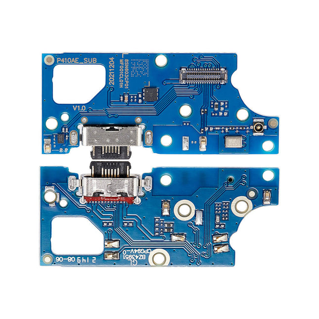For Motorola G22 Charge Port Flex Cable With IC(Aftermarket Plus)