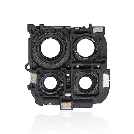 For Xiaomi Redmi Note 9 Pro 4G Camera Lens With Frame/Sticker Black(Premium OEM)(SKU:1453180)
