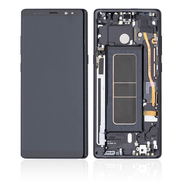 For Samsung Galaxy Note 8/N950 | LCD Assembly With Frame | Black(Refurbished)