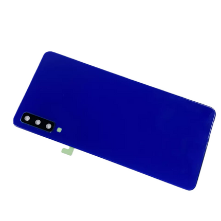 For Samsung Galaxy A7 2018/A750 Back Cover/With Camera Cover/no logo | Blue (Aftermarket Plus)