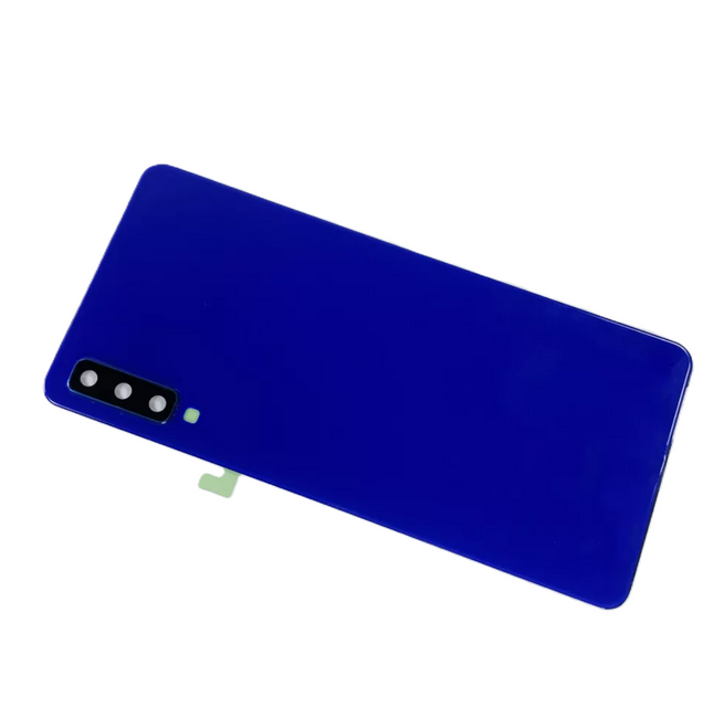 For Samsung Galaxy A7 2018/A750 Back Cover/With Camera Cover/no logo | Blue (Aftermarket Plus)