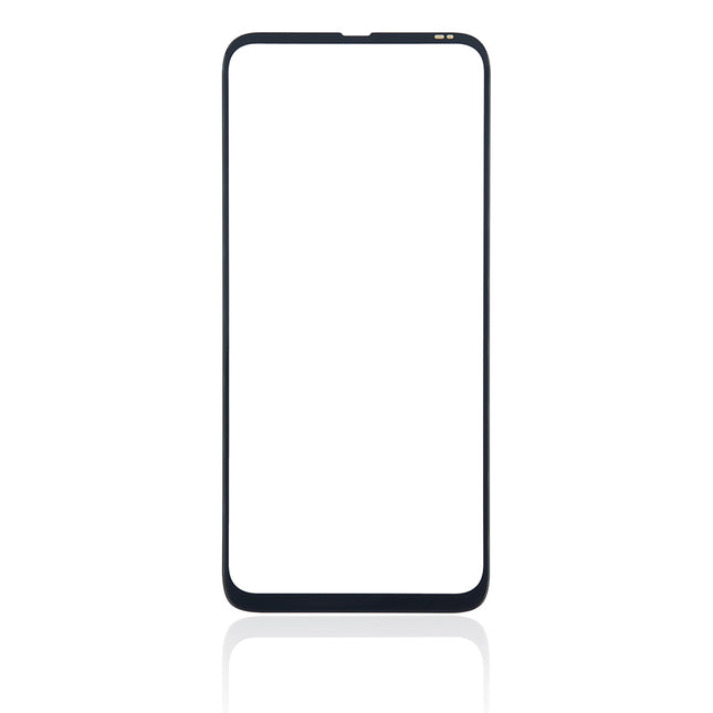 For Motorola One Fusion+ | Front Glass Lens With OCA | Black(Aftermarket Plus)