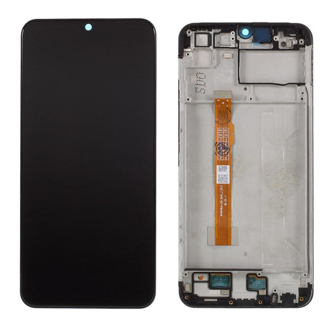 For vivo Y17 | LCD Assembly with Frame | Black(Refurbished)