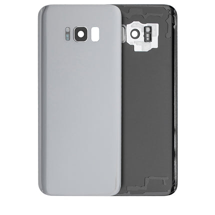 For Samsung Galaxy S8 Plus/G955 | Back Cover With Camera Cover(No Logo) | Silver(Aftermarket Plus)
