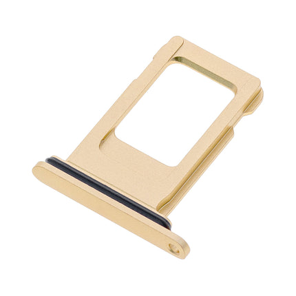 For iPhone XR Sim Card Tray/Single Card Yellow(Premium OEM)(SKU:1091413)