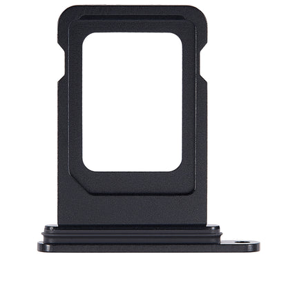 For iPhone 15 / 15 Plus Sim Card Tray Holder/Single Sim Card Black (Premium OEM)(SKU:1532536)