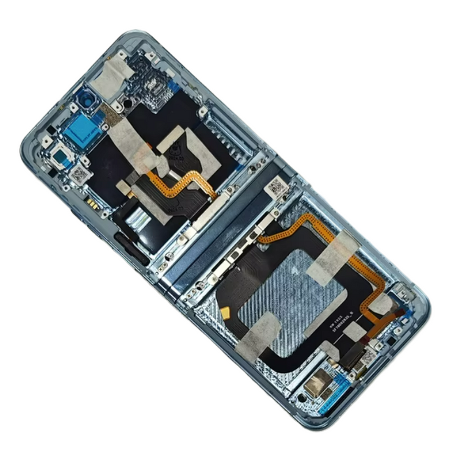 For Motorola Razr 40 Ultra LCD Assembly With Frame | Blue (Premium OEM)